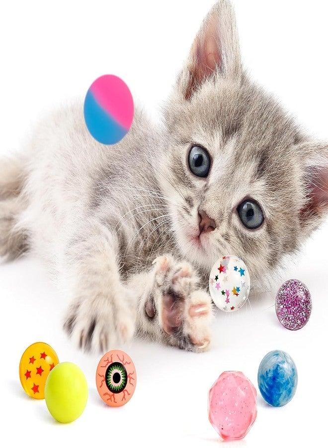 Promote Trader 10 pcs Colorful Small Bouncy Balls for Kids Aged 3+, Birthday Party Favors Variety Set for Prizes, Sensory Bins, School Classroom Activities (1.25 In/32 mm) - Image 5